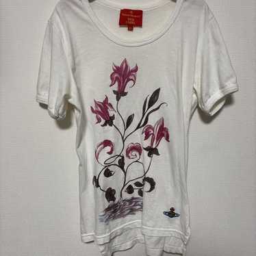 トップス vintage VivienneWestwood flower poloknit 90s Vintage PJ Lindberg “gwen” Floral Print Girl's Dress