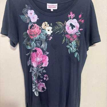 トップス vintage VivienneWestwood flower poloknit 90s Vintage PJ Lindberg “gwen” Floral Print Girl's Dress