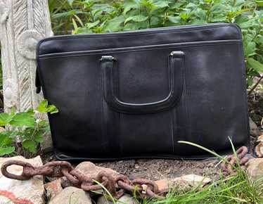 90’s OLD COACH BUSINESS BAG Coach Vintage 90's British Tan Prescott Laptop Portfolio