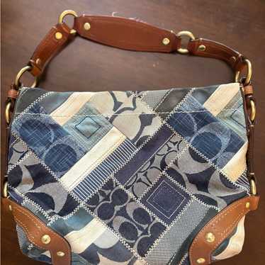 バッグ Coach Patchwork Denim Hobo Shoulder Bag $_57.JPG?set_id=880000500F