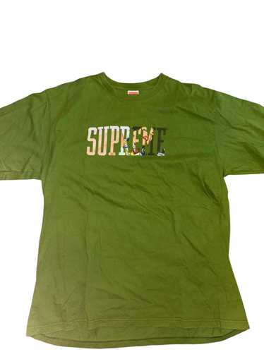 新品　supreme Tera Patrick Tee Green L 緑 SUPREME Tera Patrick Tee グリーン XL