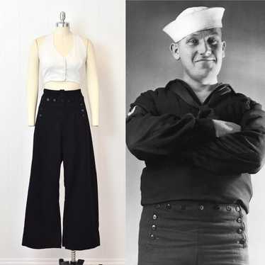 Vintage 1940s sailor pants - Gem