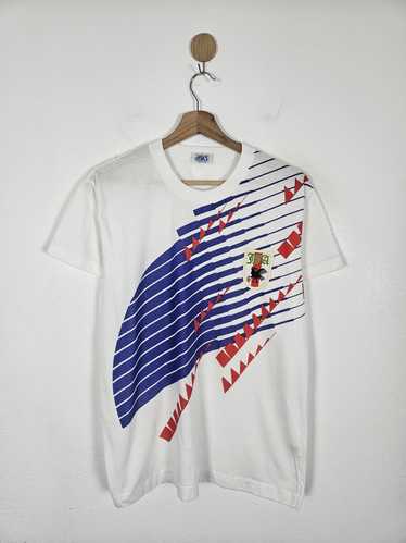 【ヴィンテージ 古着】JFA サッカー 日本代表 炎 Tシャツ 90s ビンテージ 90s サッカー 日本代表 炎 Tシャツ Tシャツ・シャツ