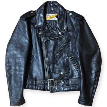 schott 118 ライダース　40 Schott 118 Cowhide Leather Double Riders Jacket Blouson Men