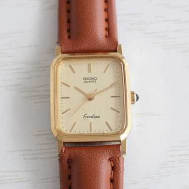 稼働品SEIKO EXCELINEセイコーエクセリーヌ腕時計 1221-5020 楽天市場】SEIKO(セイコー) エクセリーヌ 1221-5080 ゴールド