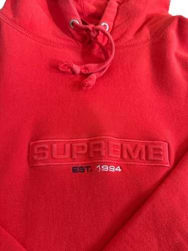 Supreme hoodie red box - Gem