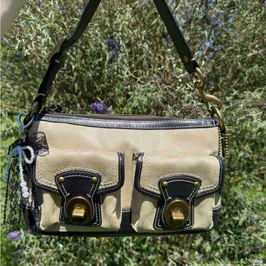 バッグ coach 65th anniversary legacy green mini COACH 65th ANNIVERSARY ICONIC LEGACY MINERAL LEATHER TOTE