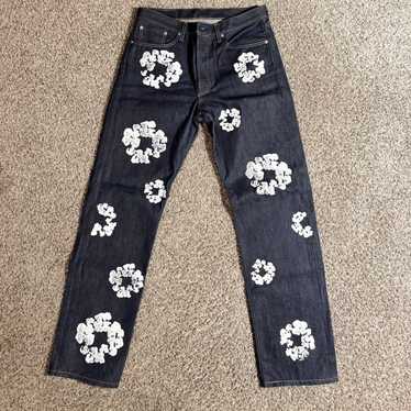 34インチ DENIM TEARS Vintage Indigo リーバイス Rare* Denim Tears Embroidered Indigo Wash (Size 34/34) | eBay