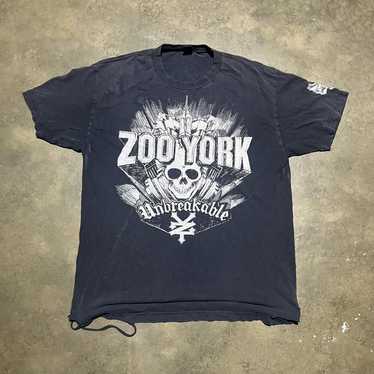 00s ZOO YORK Tシャツ　メキシコ製　old skate XL Vintage Zoo York Skateboard Tee - Gem