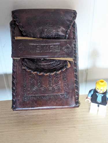 財布・ケース・小物入れ Vintage Cigarette Case Amazon.com: Hand Crafted Genuine Leather Cigarette Case