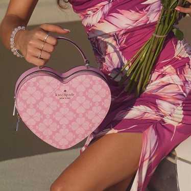 kate spade ハート型バッグ ピンク Kate Spade Pink Heart Bag - Gem