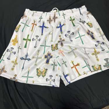 パンツ bravest studios WHITE & GREY MARY SHORTS ONENESS_0008_BRAVEST-STUDIO-