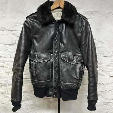 訳あり　ヴィンテージ　SCHOTT I-S-674-M-S ボアジャケット 訳あり ヴィンテージ SCHOTT I-S-674-M-S ボアジャケット - メルカリ