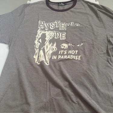 hysteric glamourストライプ長袖Tシャツ Vintage Hysteric glamour striped shirt - Gem