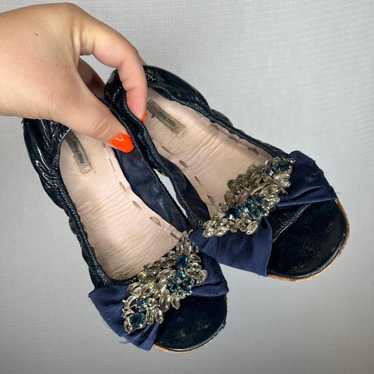 MIU MIU Velvet Ballet Flats バレエシューズ Ballet Flats Velvet Miu Miu for Women for sale | eBay