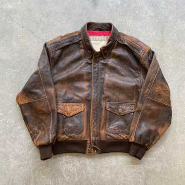ジャケット・アウター 90s old gap leather bomber jacket fits L Vintage GAP Leather Jacket Black Bomber Coat X-large Youth