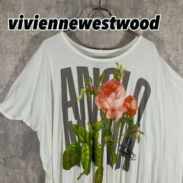 vivian westwood Tシャツ　ヴィヴィアン　お花　フラワー ヴィヴィアンウエストウッド レッドレーベル Tシャツ 花柄