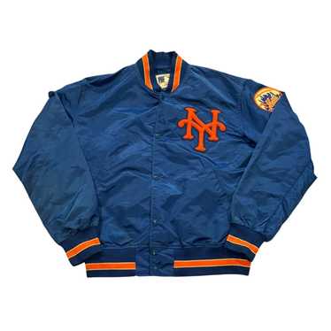 1980s～90s STARTER×MLB NewYork Metsスタジャン 90's New York Mets Starter MLB Bomber Jacket Size XL – Rare VNTG