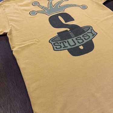 80s 90s old stussy Tシャツ　XL Vintage 90s Stussy “ Old Skool T-shirt / Modern Streetwear