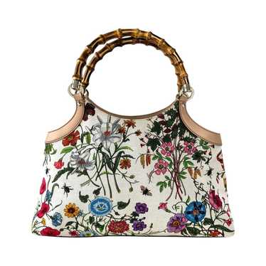 ◆◇✴︎TIKI ✴︎Bamboo Bag◆◇✴︎新品未使用✴︎ New Gucci Bamboo Blooms Floral Shopper Tote | eBay