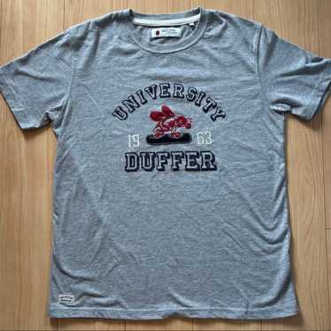 Vintage DUFFER ST.GEORGE両V半袖スウェット ミニ裏毛 ニュアンスカラー 半袖スウェット ｜The DUFFER of St