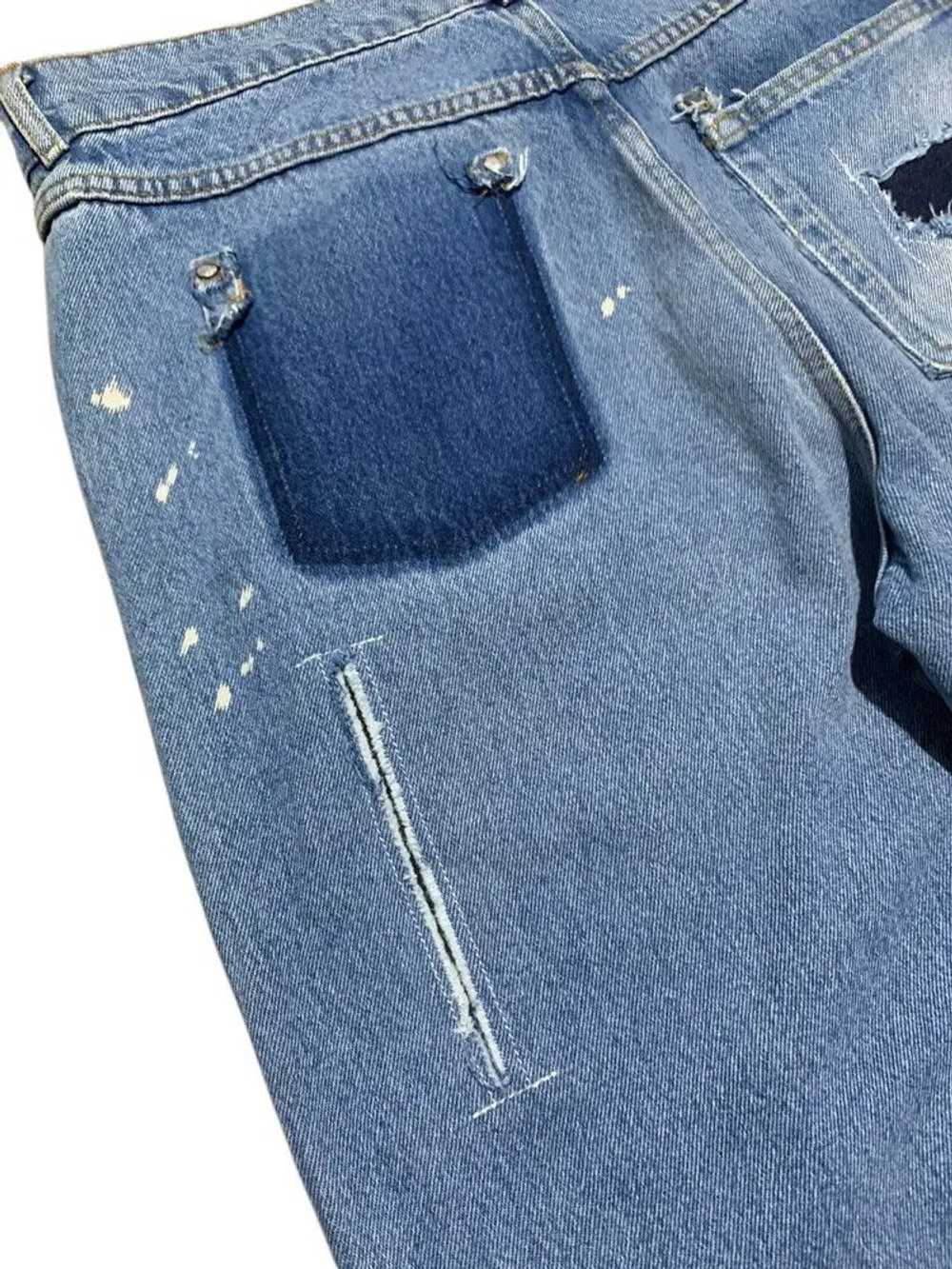 Ader Error Ader Error x zara patchwork wide leg j… - image 12