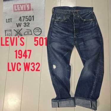 LEVI'S LVC 501XX 1947年モデル Electric 32×34 Vintage 90s Levi's LVC 1947 501xx Made in USA R button