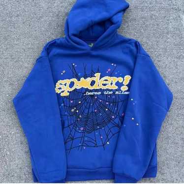 Blue spider hoodie - Gem