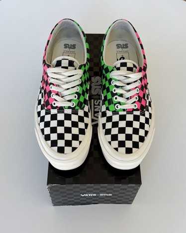 【新品未使用】Vans Vault OG Era LX 26 anaheim Vans Vault OG Era LX Cow Black Marshmallow White Mens