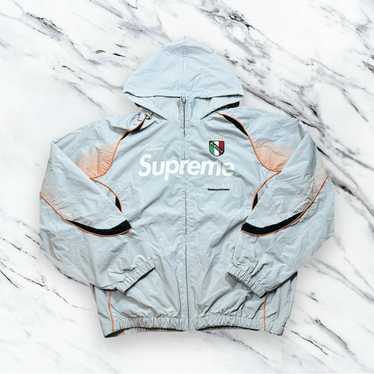 supreme umbro track jacket s グレー ホワイト Supreme Umbro Track Jacket Grey Men's - SS22 - US