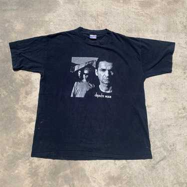 Depeche Mode 　ヴィンテージ　Tシャツ ビンテージ80's○DEPECHE MODE 1988年ツアーTシャツ黒size L