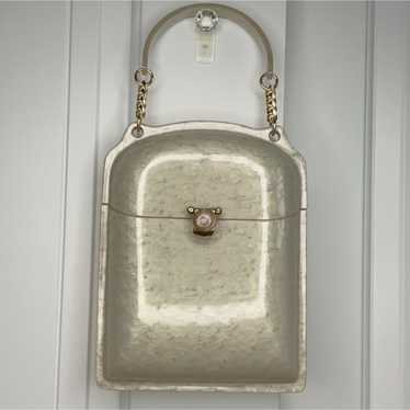Rialto N.Y. ルーサイト　ベークライト　バッグ Vintage Original Rialto N.Y. Clear Lucite Purse Handbag 40's