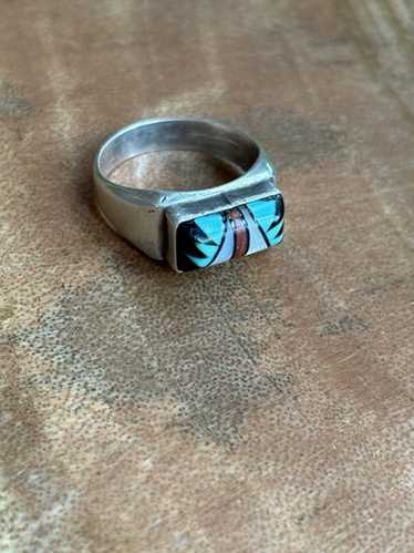 Ronald begay turquoise ring - Gem