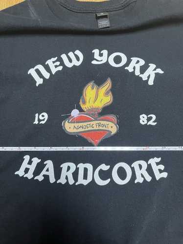 AGNOSTIC FRONT レアTシャツ nyhc HARDCORE バンドT Agnostic Front - 'NYHC' T-Shirt · Side Two · Online Store