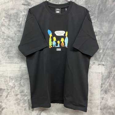 ☆ KITH x THE SIMPSONS Sports Family tee コラボTシャツ ☆ Kith x The Simpsons Family Stack Tee White Men's - SS21 - US
