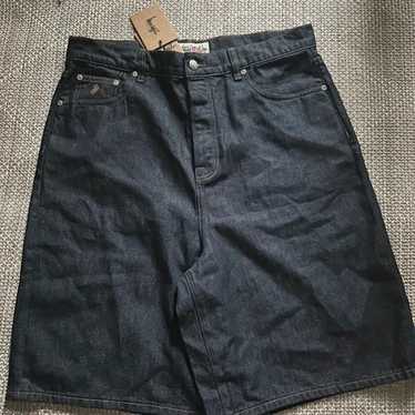 パンツ stussy denim black shorts 34 Stussy Denim Shorts | Grailed