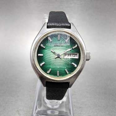 Seiko watch women green - Gem