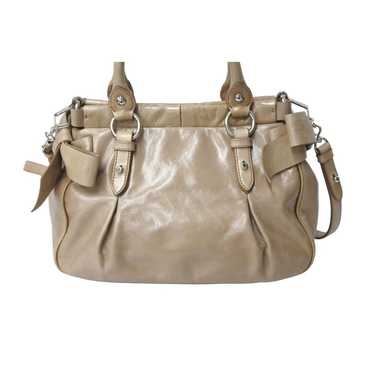 バッグ miu miu 2way bag vitello lux beige MiuMiu 2Way Shoulder Bag Handbag Vitello Lux Beige x Gold