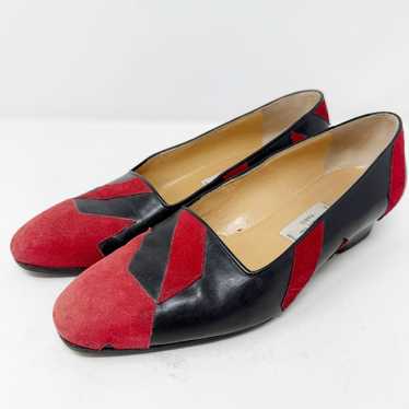 靴 Vintage celine shoes Vintage Céline White Platform Lace-up Shoes – 90s Minimalist