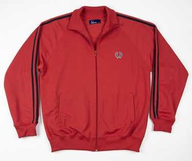 80’s FRED PERRY Track Jacket Red POST JUNK / 80's FRED PERRY Track Jacket Red Made In