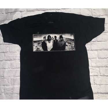 【80's】 U2 JOSHUATREE USA TOUR 87's Tee 1987 u2 the joshua tree t shirt - Gem