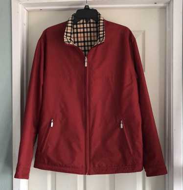 1970s　DAKS LONDON　DOUBLE BREASTED JACKET Vintage DAKS London Reversible Double Sided Zip Up Jacket
