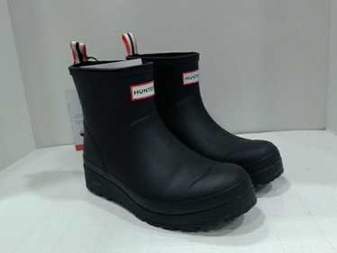 靴 HUNTER ORIGINAL PLAY BOOT SHORT Hunter Play Boot Short Black – lapampashoes