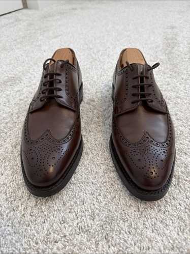 Crockett＆Jones　 WEXFORD SIZE UK 8E　BROWN The Wexford Blucher in Dark Brown - The Ben Silver Collection