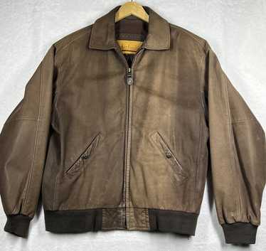 ジャケット・アウター 90s timberland All leather bomber jacket 90s timberland All leather bomber jacket