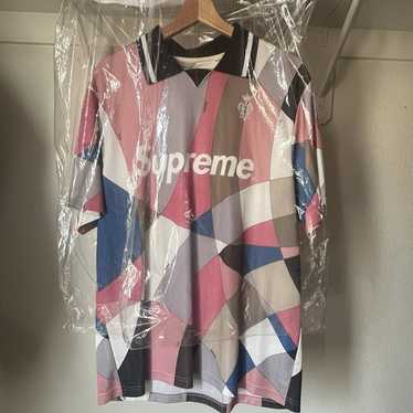 Supreme / Emilio Pucci® Soccer Jersey Supreme Emilio Pucci Soccer Jersey Blue – Mood Toronto