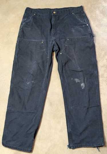 Carhartt distressed double knee - Gem
