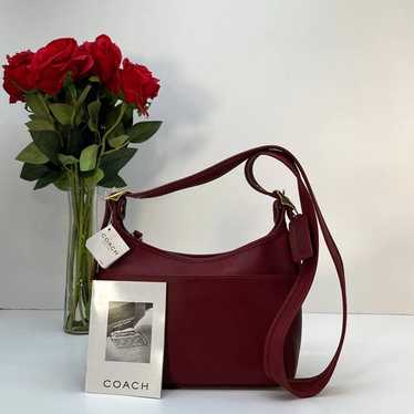 バッグ Coach Signature Legacy Flap Bag Red Vintage coach legacy red - Gem