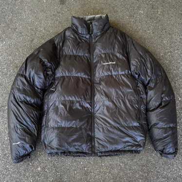 ジャケット・アウター montbell WINDSTOPPER puffer jacket black Montbell Ultra Men's Black Windstopper Quality Hooded Down