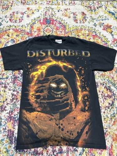 DISTURBED 90s Tシャツ XL XL Vintage Disturbed 90s Giant Tag Rock Metal Band T Shirt